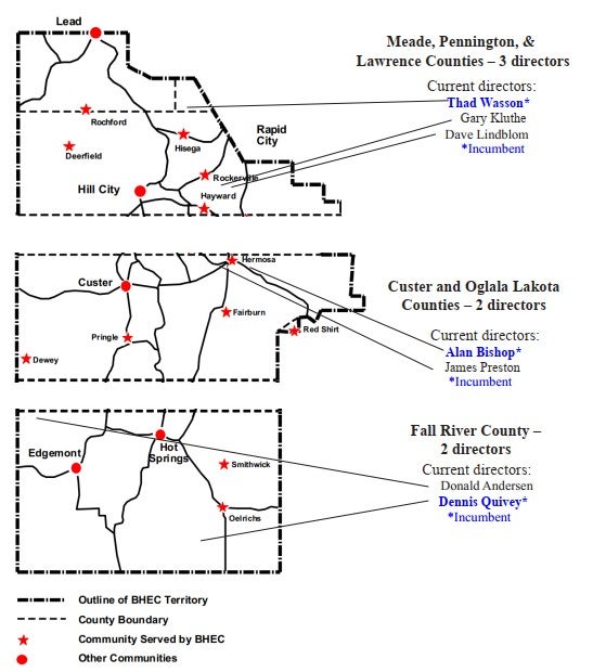 2026 Director Candidate Map